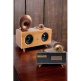 Nemere Bluetooth Hoparlör Ahşap Klasik Retro Gramofon Bluetooth Müzik Kutusu Tech
