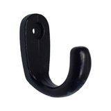 Nemere Büyük Tekli Fincan Askı, Dekor Askısı - Siyah, 12X23X30 mm
