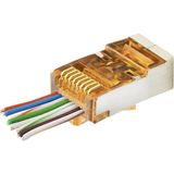 Nemere CAT6E Ez RJ45 Metal Konnektör 100 Adet Plastik Kutu - Turuncu ND2421
