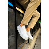 Nemere CH979 - Santoni Crt Spor Erkek Ayakkabı Beyaz