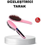 Nemere Dijital Ekranlı Seramik Saç Düzleştirici Tarak – 5 Kademeli Isı Ayarı, Iyon Kontrollü Neme
