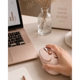 Nemere Ergonomik Tasarımlı Kablosuz Mouse Bluetooth ve USB Alıcılı