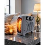 Nemere Fanlı Oda Isıtıcısı Termostat Kontrollü UCZZZBF20BLACKISITICI-6