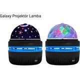 Nemere Galaxy Projektörlü Gece Lambası - Renkli - standart