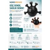 Nemere Gripball Bilek ve Parmak Güçlendirme Topu – El Egzersiz Topu – Kavrama Gücü Antrenman Topu – El Bilek Parmak Egzersiz Ekipmanı