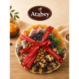 Nemere Hediyelik Kayısı Tabağı – 1 kg | Premium Karışık Malatya Kuru Kayısı Tabağı - 0,035 gr