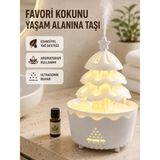 Nemere İthalat 250 ml Şans Ağacı Hava Nemlendirici Çok Renkli Işıklı Aroma Cihazı Nemere Ithalat
