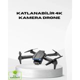 Nemere İthalat 4K Katlanabilir Drone Uzaktan Kontrollü Wi-Fi Görüntü Aktarımlı Nemere Ithalat - Çok Renkli