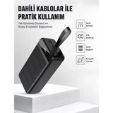 Nemere Ithalat 50.000 Mah Kapasiteli Powerbank – Hızlı Şarj Destekli, 4 USB Portlu, LED Işıklı Taşınabilir Enerji Deposu