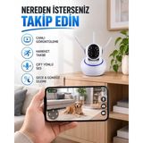 Nemere Ithalat Akıllı Ip Güvenlik Kamerası – 1080P Hd, Gece Görüşlü, Hareket Algılamalı Yeni Nesil