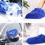 Nemere İthalat Araba Oto Yıkama Temizlik Eldiveni Süngeri Peluş Büyük Boy 22X19CM Nemere Ithalat