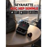 Nemere İthalat Bluetooth Powerbank Kulaklık – Kablosuz, Uzun Pil Ömrü, Dokunmatik ve Yüksek Ses Kalitesi Neme - Çok Renkli