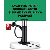 Nemere İthalat Çok Amaçlı Ayak Pompası Dayanıklı Pratik Hava Pompası Nemere Ithalat - Çok Renkli