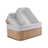 Nemere Ithalat Decohandy Bambu Sepet Seti - 1