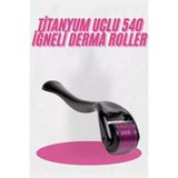 Nemere Ithalat Dermaroller Titanyum 540 Iğneli 1 mm Saç Kaş Sakal Serum Kullanıma Uygun
