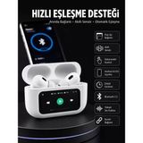 Nemere Ithalat Dokunmatik Ekranlı Anc/enc Yeni Nesil Pro Bluetooth Kulaklık Dokunmatik Ekran Yeni Nesil