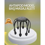 Nemere İthalat Elektrikli Kafa Masaj Aleti Çok Noktalı 360 Derece Kapsama Nemere Ithalat - Çok Renkli
