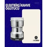 Nemere Ithalat Elektrikli Sessiz Kahve Öğütücü | Çok Fonksiyonlu, 200W, Ab Fişli, Kolay Temizlenir - Çok Renkli