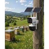 Nemere İthalat Güneş Enerjili Çiftlik Kamerası 9mp 4g Sım Kartlı Solar Güvenlik Kamerası 2 Yıl Garantili Ne - Renkli