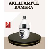 Nemere İthalat Iki Yönlü Sesli Wifi Kamera – Ampul Tipi Ev ve Ofis Güvenlik Kamerası Nemere Ithalat