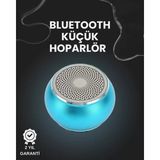 Nemere Ithalat Küçük ve Güçlü Bluetooth Hoparlör – Kolay Taşınabilirlik ve Hızlı Şarj - Çok Renkli