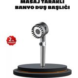 Nemere İthalat Masaj Uçlu Yüksek Basınçlı Duş Başlığı Spa Etkili Nemere Ithalat - Çok Renkli