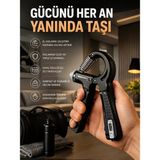 Nemere Ithalat Portatif Ayarlanabilir El Yayı Sayaçlı Dayanıklı Çelik Yay Yeni Nesil - Çok Renkli