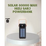 Nemere İthalat Powerbank Solar Fenerli Çoklu Kablolu Taşınabilir Şarj Aleti Nemere Ithalat - Çok Renkli