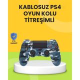 Nemere İthalat Ps4 Uyumlu Kablosuz Oyun Kolu Ergonomik Çift Titreşimli Nemere Ithalat