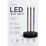 Nemere İthalat Rgb LED Dış ve Iç Mekan Süsleme Işığı 10 Çubuklu Şerit Nemere Ithalat - Çok Renkli