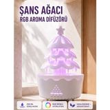 Nemere İthalat Şans Ağacı 250 ml Ultrasonik Hava Nemlendirici Rgb Işıklı Aroma Difüzörü Nemere Ithalat - Çok Renkli