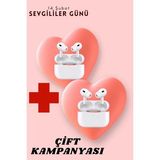Nemere İthalat Sevgiliye Hediye Çift Kulaklığı Yeni Nesil Pro Kulaklık Sevgililer Gününe Özel Kampanya Neme - Çok Renkli