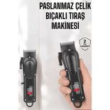 Nemere Ithalat Sıfır Tıraş Makinesi Dijital Göstergeli Paslanmaz Çelik Bıçaklı Taşınabilir - 1