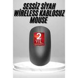 Nemere İthalat Siyah Kablosuz Mouse Wireless Mouse Minimal Tasarım Nemere Ithalat - Çok Renkli