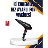 Nemere İthalat Soğuk Üfleme Özellikli 2200W Profesyonel Fön Makinesi Nemere Ithalat - Çok Renkli