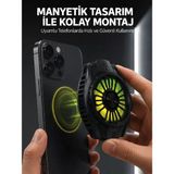 Nemere Ithalat Soğutma Teknolojili Rgb Işıklı Telefon Soğutucu