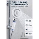 Nemere Ithalat Su Tasarruflu Filtreli Duş Başlığı Yüksek Basınçlı Modern Duş Başlığı