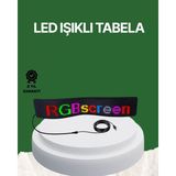 Nemere İthalat USB Girişli Rgb LED Tabela Ayarlanabilir Parlaklık ve Kayan Yazı Özellikli Nemere Ithalat - Çok Renkli
