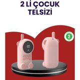 Nemere İthalat Uzun Menzilli Bebek Telsizi – Vox Modlu, Renkli LCD Ekranlı Nemere Ithalat