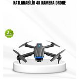 Nemere İthalat Wi-Fi Bağlantılı 4K Drone Katlanabilir ve 360° Takla Özellikli Nemere Ithalat - Çok Renkli