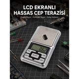 Nemere Kapaklı Dijital Cep Terazisi Hassasiyet 300 gr Yeni Nesil