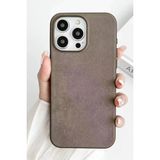 Nemere Mey Ithalat® iPhone 15 Pro Max Kılıf Karen Magsafe Kapak - Kahverengi - Renkli