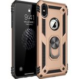 Nemere Mey Ithalat® iPhone x Kılıf Sofya Yüzüklü Silikon Kapak - Gold - 1 - Renkli