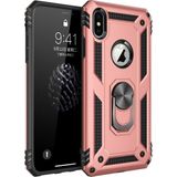 Nemere Mey Ithalat® iPhone x Kılıf Sofya Yüzüklü Silikon Kapak - Rose - 1 - Renkli