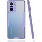 Nemere Mey Ithalat® Poco F3 Kılıf Platin Silikon - Lila - 1 - Renkli