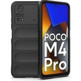 Nemere Mey Ithalat® Poco M4 Pro 4g Kılıf Optimum Silikon - Siyah - 1 - Renkli
