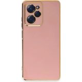 Nemere Mey Ithalat® Poco X5 Pro 5g Kılıf Volet Silikon - Pembe - 1 - Renkli