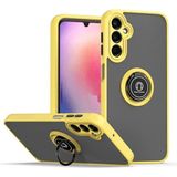 Nemere Mey Ithalat® Samsung Galaxy A05S Kılıf Montreal Yüzüklü Silikon Kapak - Sarı - 1 - Renkli
