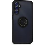 Nemere Mey Ithalat® Samsung Galaxy M34 5g Kılıf Montreal Yüzüklü Silikon Kapak - Siyah - 1 - Renkli