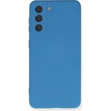 Nemere Mey Ithalat® Samsung Galaxy S21 Fe Kılıf Nano Içi Kadife Silikon - Mavi - Renkli